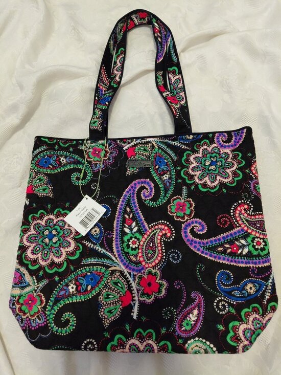 Vera Bradley Handbags - Vera Bradley Kiev Paisley Tote Shoulder Bag NWT